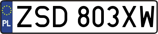 ZSD803XW