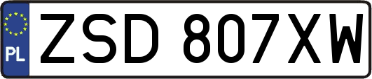 ZSD807XW