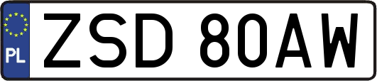 ZSD80AW