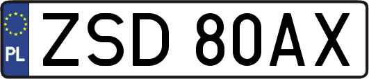 ZSD80AX