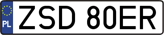 ZSD80ER