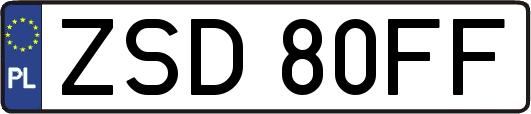ZSD80FF