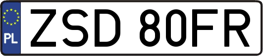 ZSD80FR