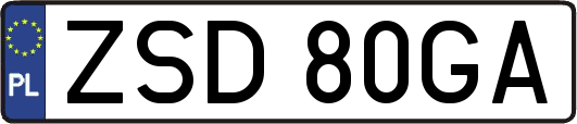 ZSD80GA