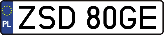 ZSD80GE