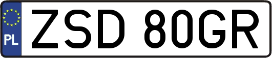 ZSD80GR