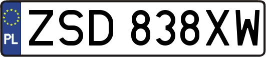 ZSD838XW