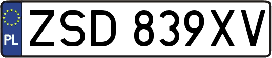 ZSD839XV