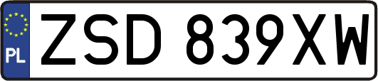 ZSD839XW