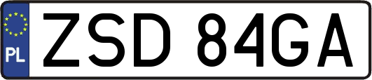 ZSD84GA
