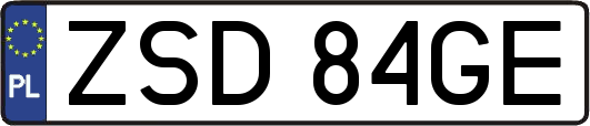 ZSD84GE