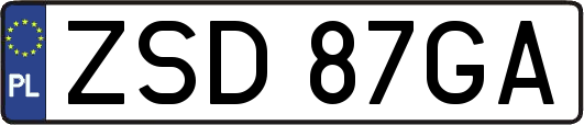 ZSD87GA