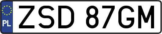ZSD87GM