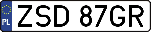 ZSD87GR