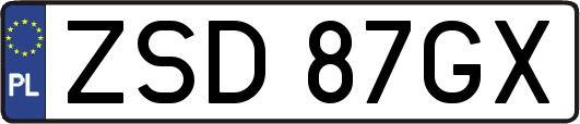ZSD87GX