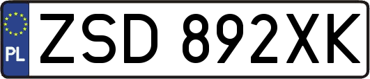 ZSD892XK