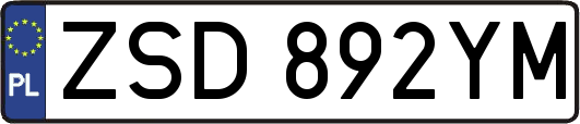 ZSD892YM