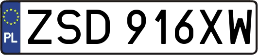 ZSD916XW