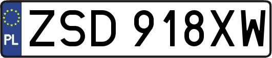 ZSD918XW