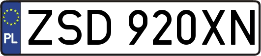 ZSD920XN