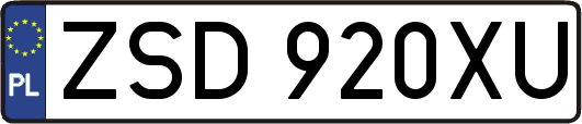 ZSD920XU