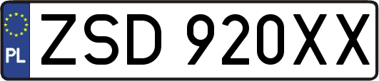 ZSD920XX