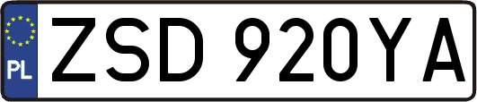 ZSD920YA