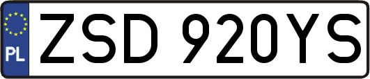 ZSD920YS