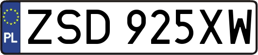 ZSD925XW