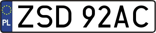 ZSD92AC
