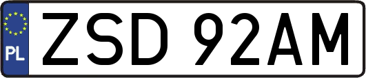 ZSD92AM