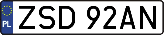 ZSD92AN