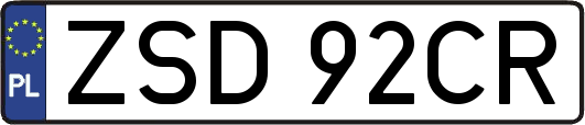 ZSD92CR