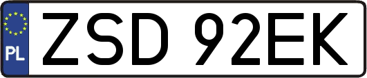 ZSD92EK