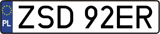 ZSD92ER