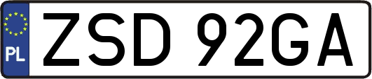 ZSD92GA