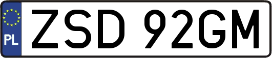 ZSD92GM