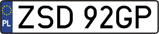 ZSD92GP