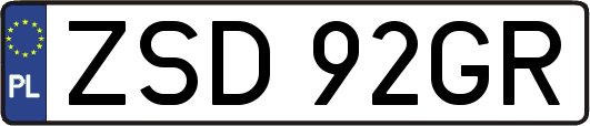 ZSD92GR