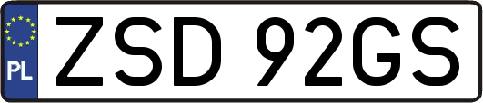 ZSD92GS