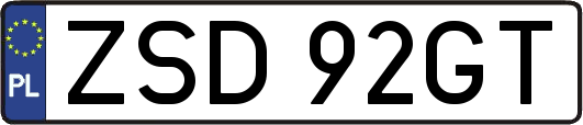 ZSD92GT