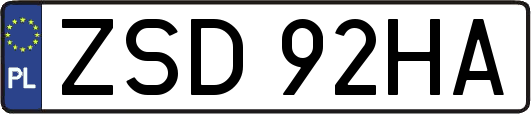 ZSD92HA
