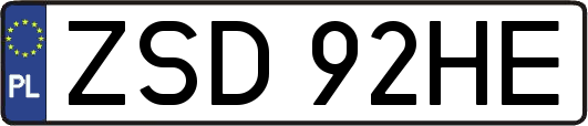 ZSD92HE