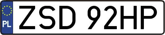 ZSD92HP