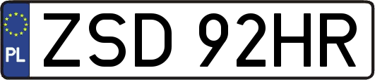 ZSD92HR