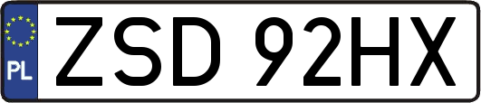 ZSD92HX