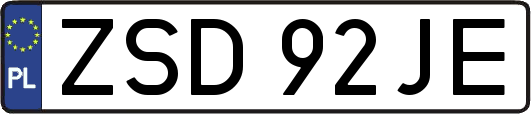 ZSD92JE