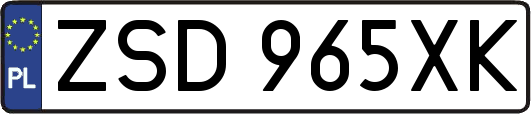 ZSD965XK