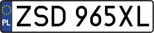 ZSD965XL