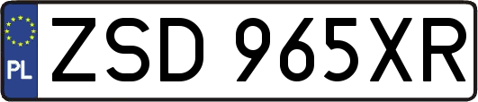 ZSD965XR